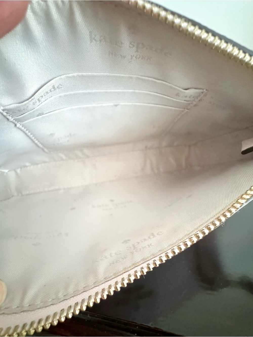 NWOT Kate Spade Lena Double Compartment Small Shoulder Bag Pink Pebble Leather - Picture 5 of 11